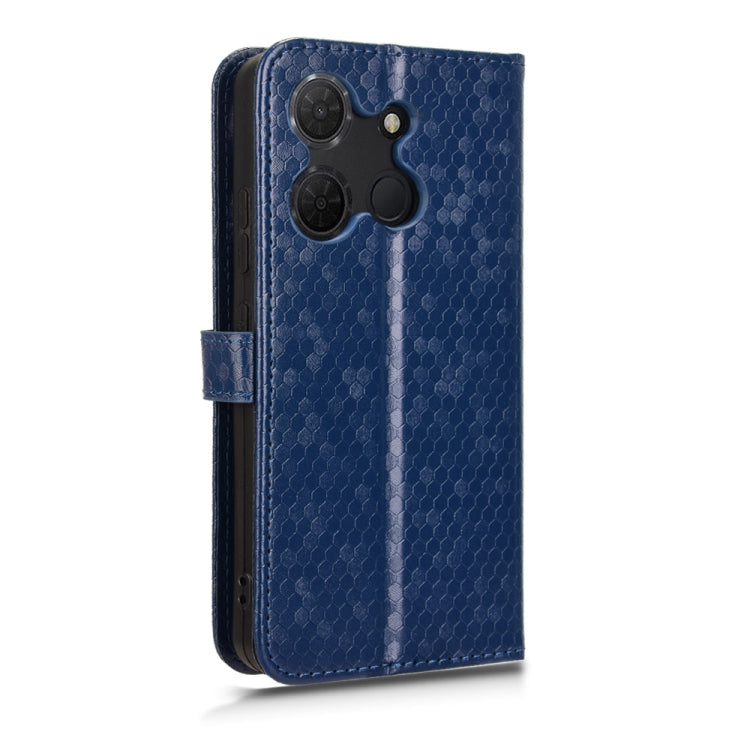 For TCL 503 Honeycomb Dot Texture Leather Phone Case