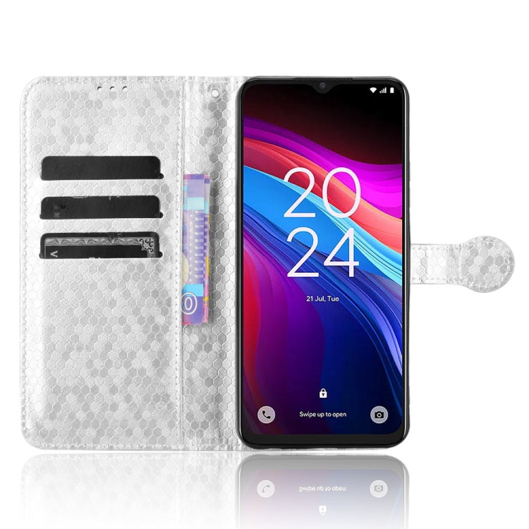 For TCL 503 Honeycomb Dot Texture Leather Phone Case