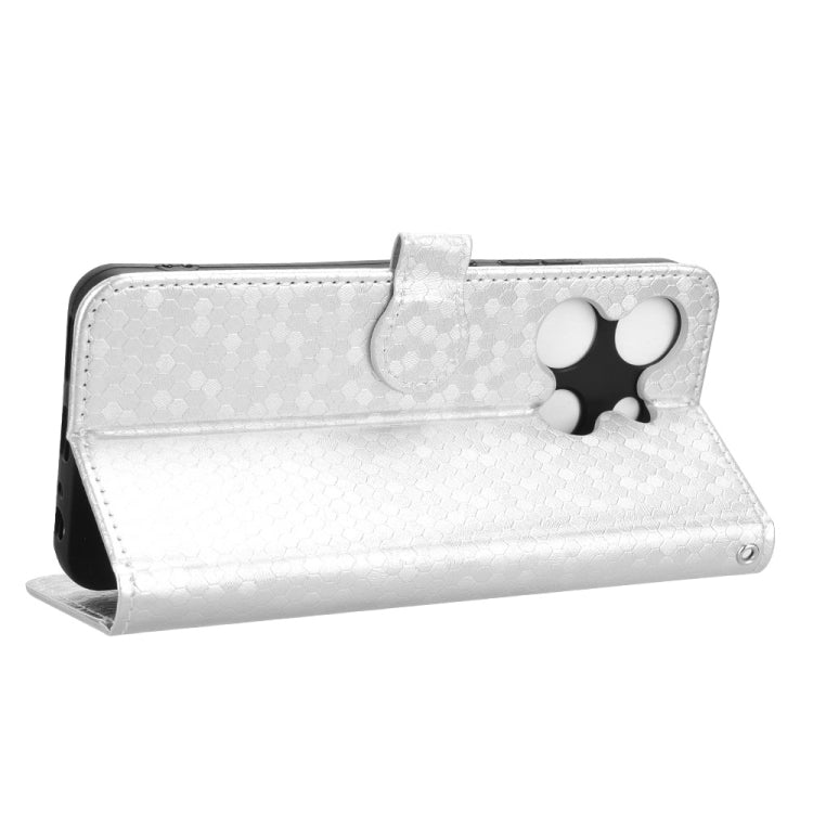 For TCL 503 Honeycomb Dot Texture Leather Phone Case