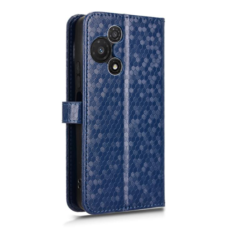 For TCL 60R 5G / 60 5G Honeycomb Dot Texture Leather Phone Case