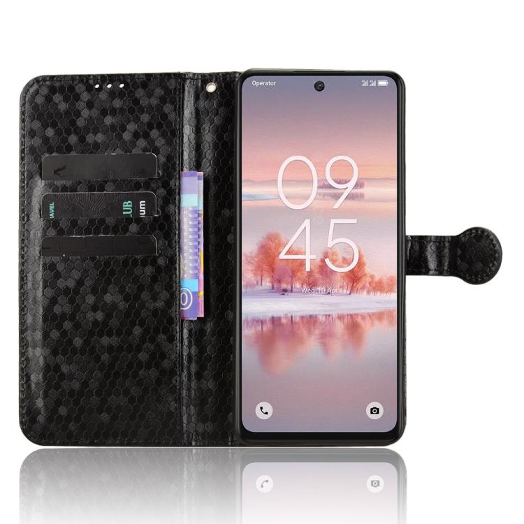For TCL 60 NxtPaper Honeycomb Dot Texture Leather Phone Case