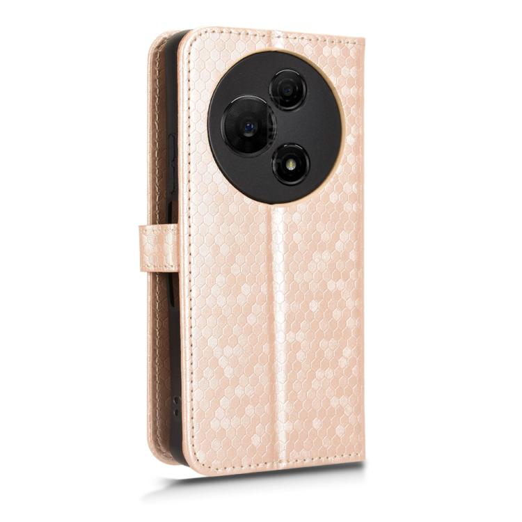 For TCL 60 NxtPaper Honeycomb Dot Texture Leather Phone Case