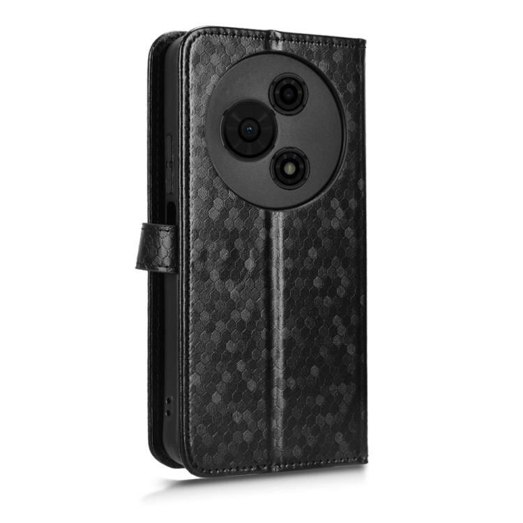 For TCL 605 Honeycomb Dot Texture Leather Phone Case