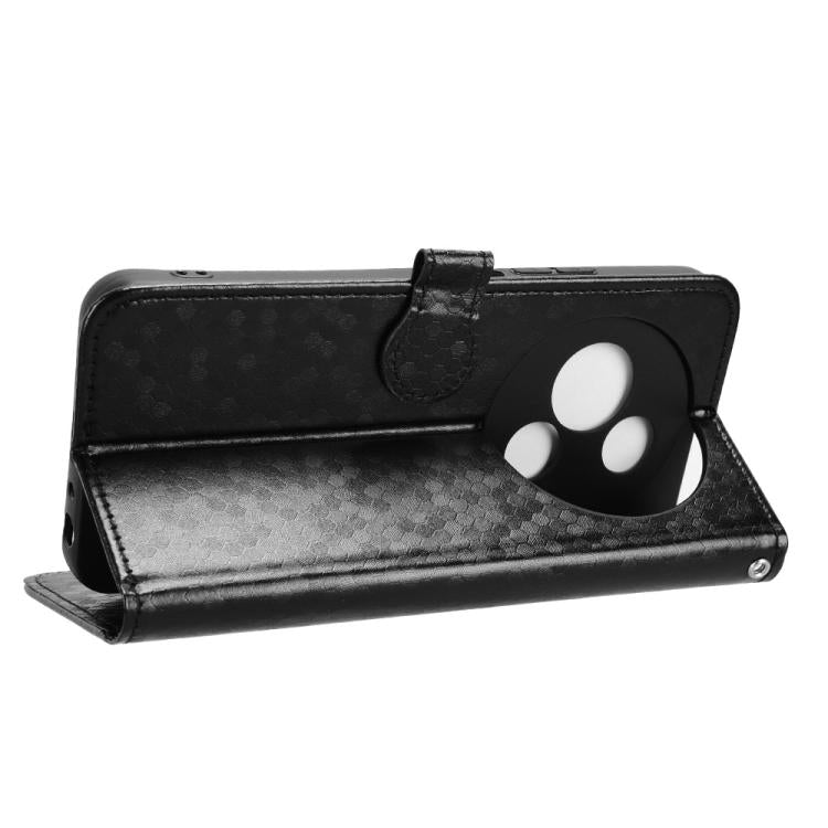 For TCL 605 Honeycomb Dot Texture Leather Phone Case