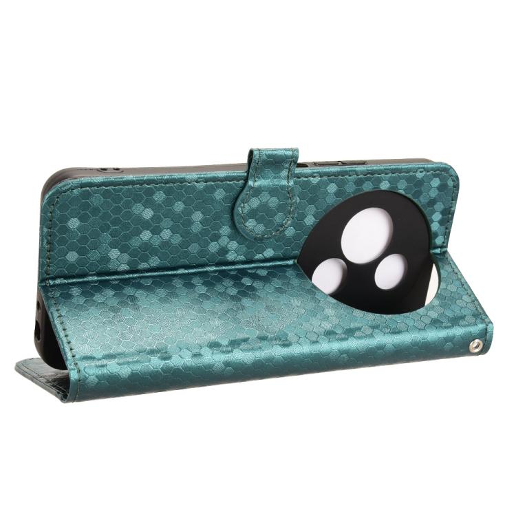 For TCL 605 Honeycomb Dot Texture Leather Phone Case