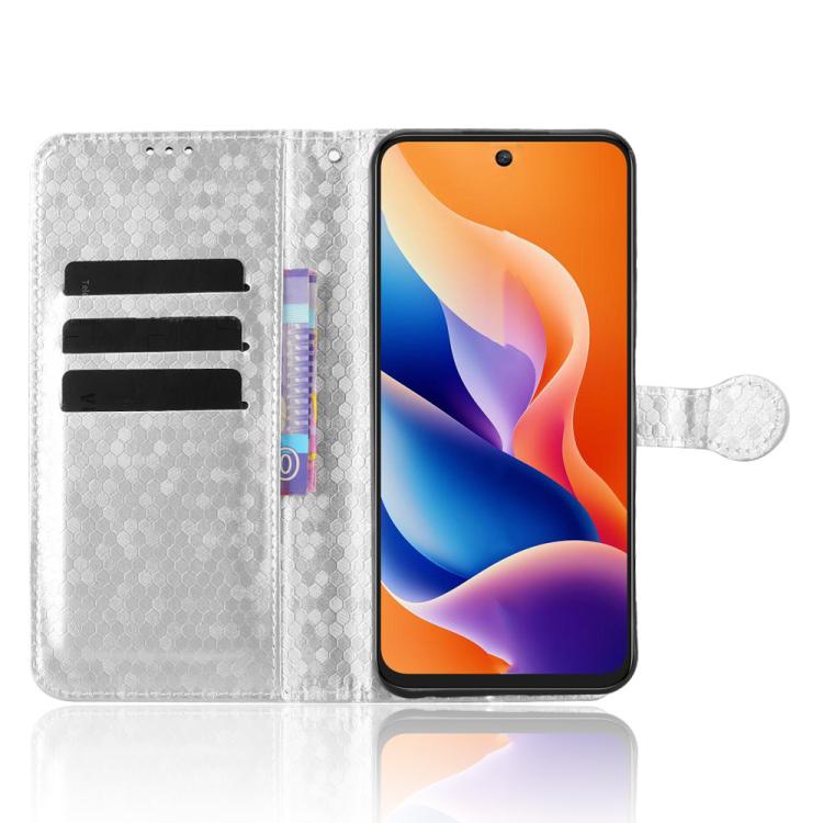 For TCL 605 Honeycomb Dot Texture Leather Phone Case