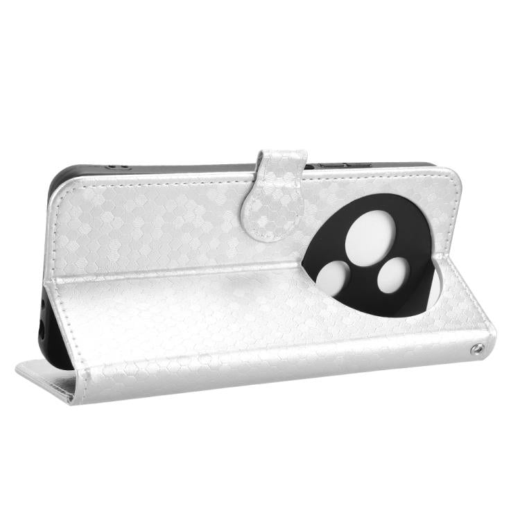 For TCL 605 Honeycomb Dot Texture Leather Phone Case