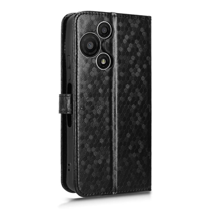 For TCL 60 SE NxtPaper 5G Honeycomb Dot Texture Leather Phone Case