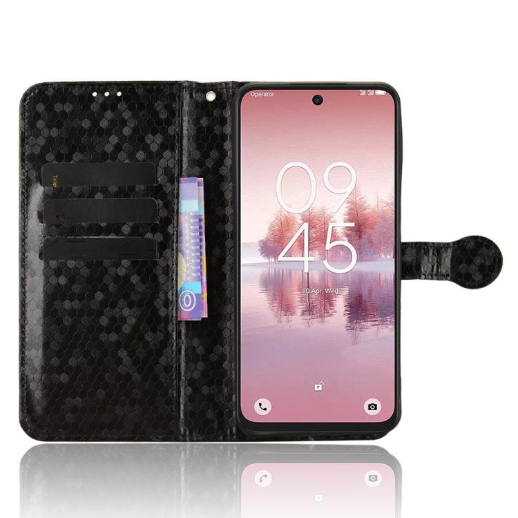 For TCL 60 SE NxtPaper 5G Honeycomb Dot Texture Leather Phone Case