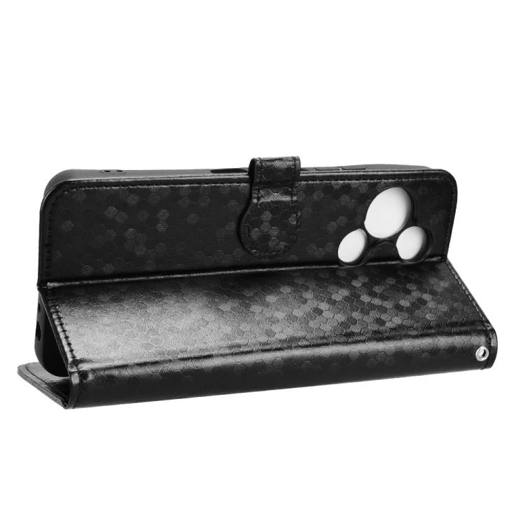 For TCL 60 SE NxtPaper 5G Honeycomb Dot Texture Leather Phone Case