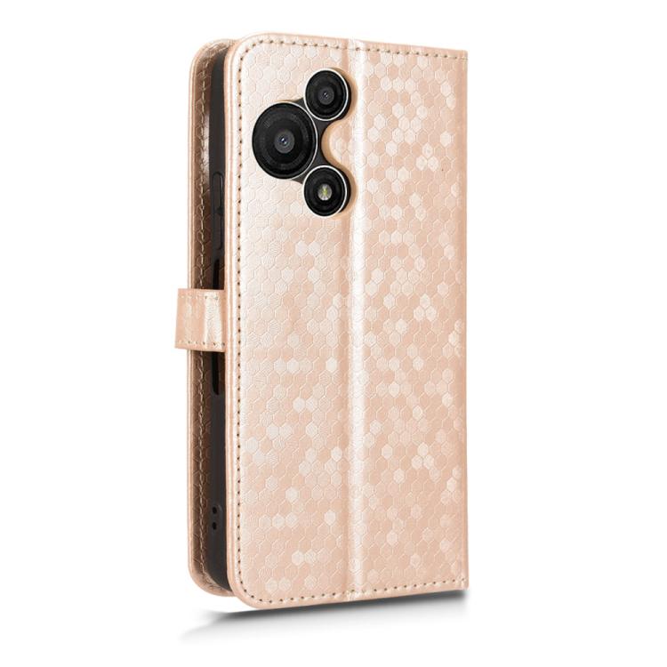 For TCL 60 SE NxtPaper 5G Honeycomb Dot Texture Leather Phone Case