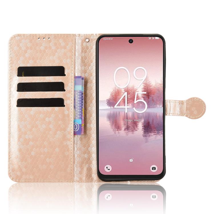 For TCL 60 SE NxtPaper 5G Honeycomb Dot Texture Leather Phone Case