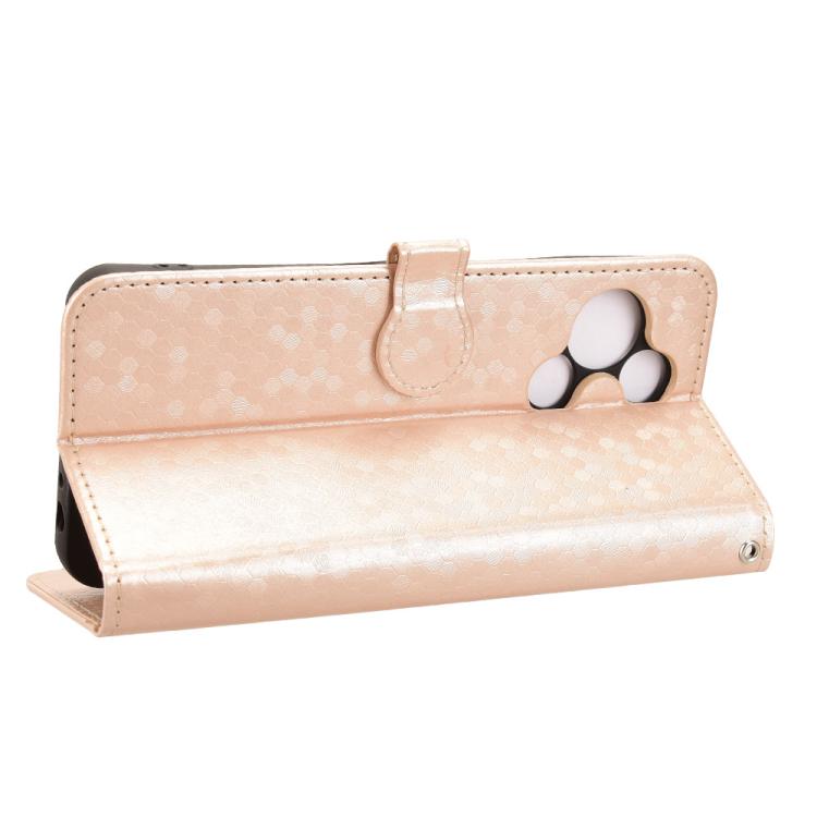 For TCL 60 SE NxtPaper 5G Honeycomb Dot Texture Leather Phone Case