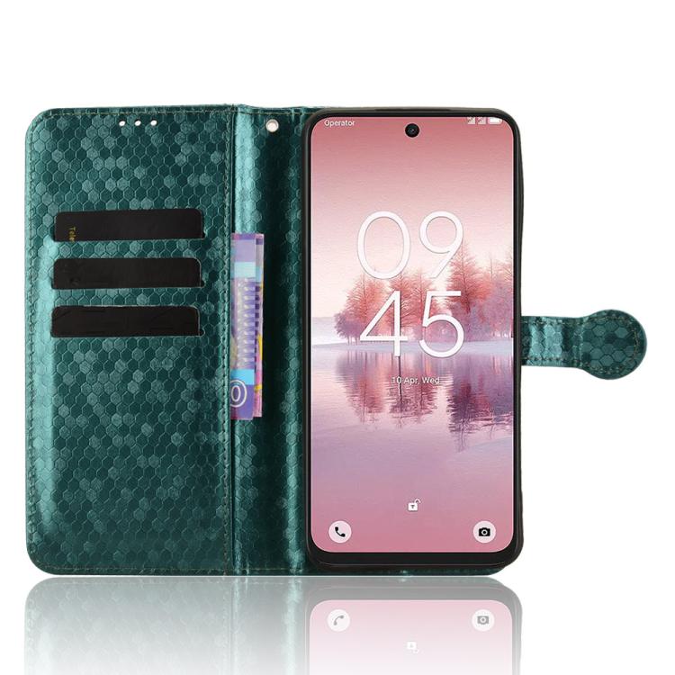 For TCL 60 SE NxtPaper 5G Honeycomb Dot Texture Leather Phone Case