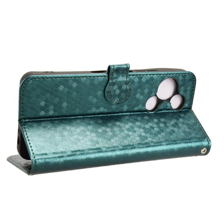 For TCL 60 SE NxtPaper 5G Honeycomb Dot Texture Leather Phone Case