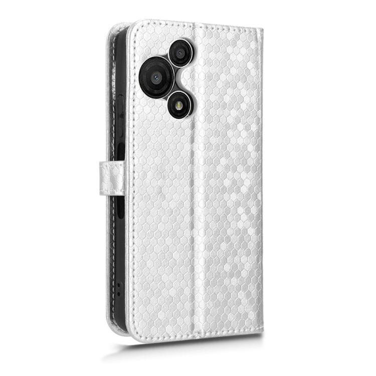 For TCL 60 SE NxtPaper 5G Honeycomb Dot Texture Leather Phone Case
