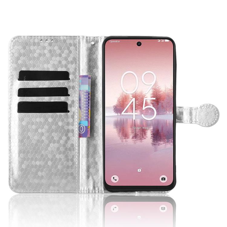 For TCL 60 SE NxtPaper 5G Honeycomb Dot Texture Leather Phone Case