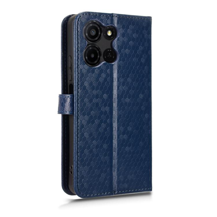 For TCL K32 5G / K33 5G Honeycomb Dot Texture Leather Phone Case