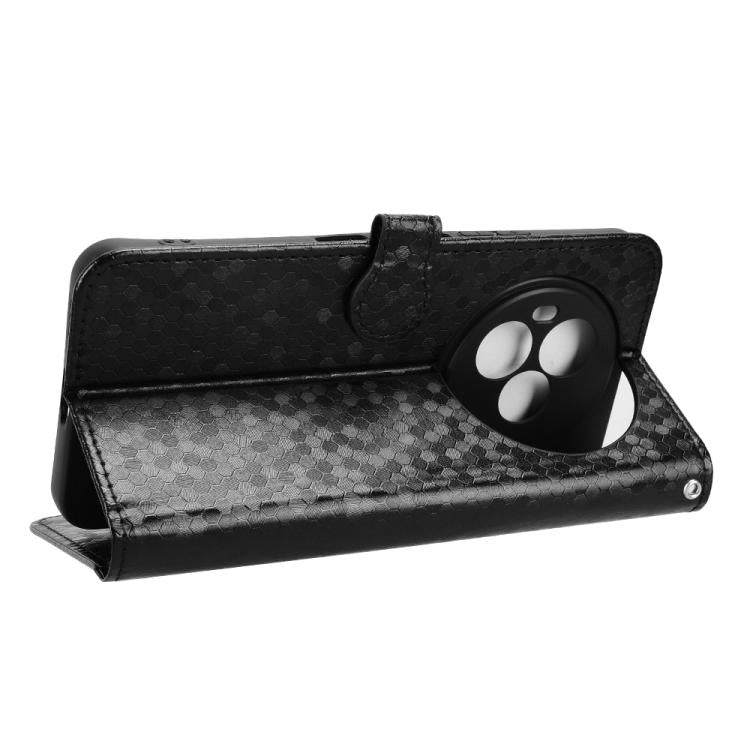 For TCL NxtPaper 60 Ultra 5G Honeycomb Dot Texture Leather Phone Case