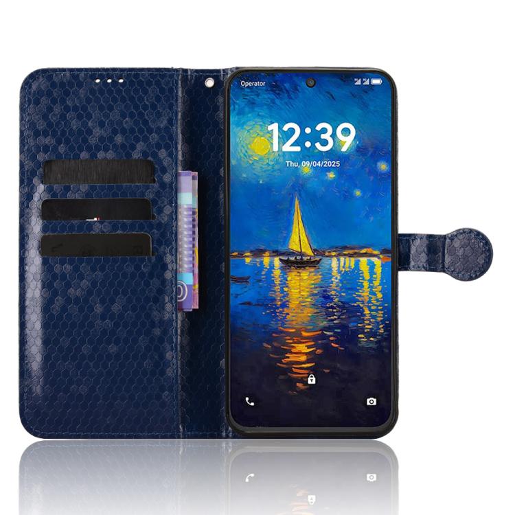 For TCL NxtPaper 60 Ultra 5G Honeycomb Dot Texture Leather Phone Case