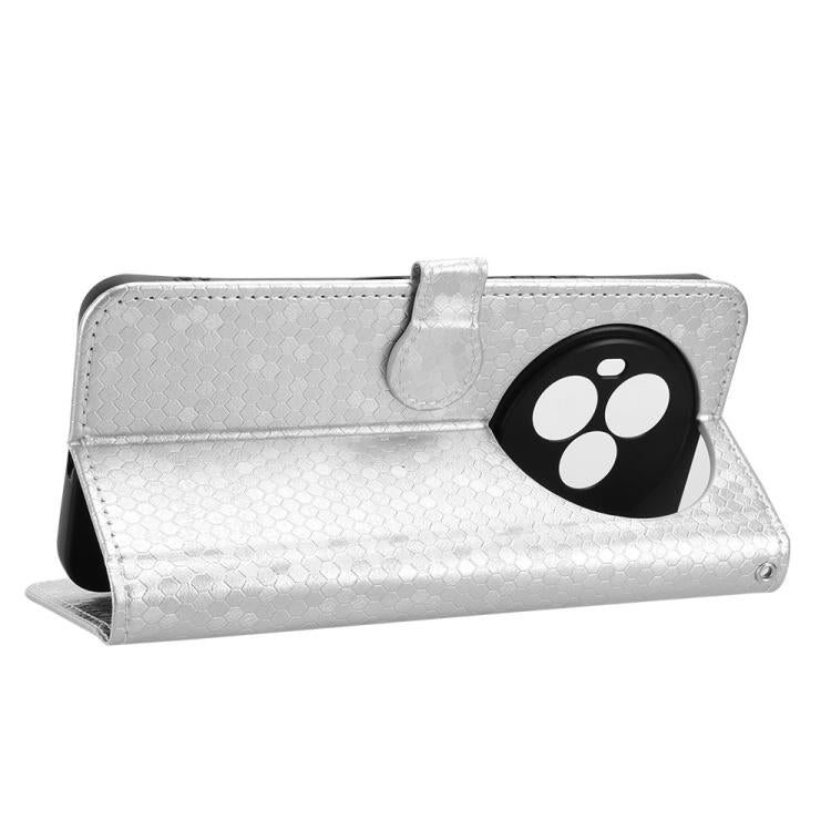 For TCL NxtPaper 60 Ultra 5G Honeycomb Dot Texture Leather Phone Case