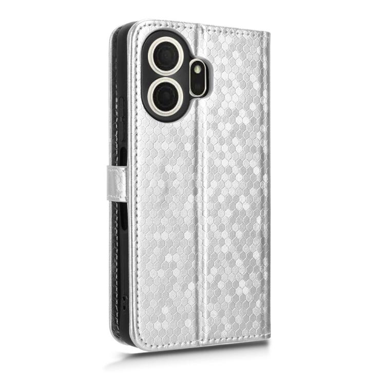 For TCL Nxtpaper 70 Pro 5G Honeycomb Dot Texture Leather Phone Case