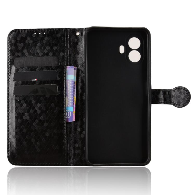 For TCL K70 SE Honeycomb Dot Texture Leather Phone Case