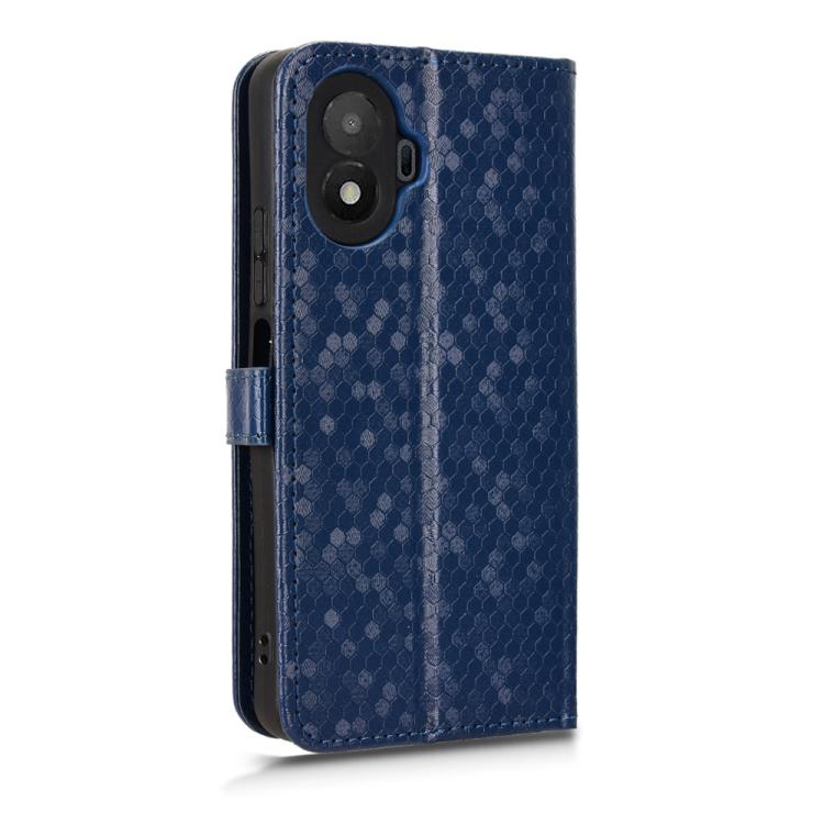 For TCL K70 SE Honeycomb Dot Texture Leather Phone Case