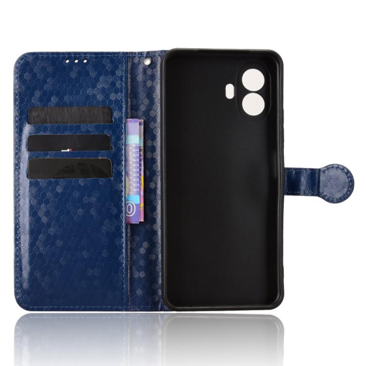 For TCL K70 SE Honeycomb Dot Texture Leather Phone Case