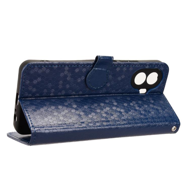For TCL K70 SE Honeycomb Dot Texture Leather Phone Case