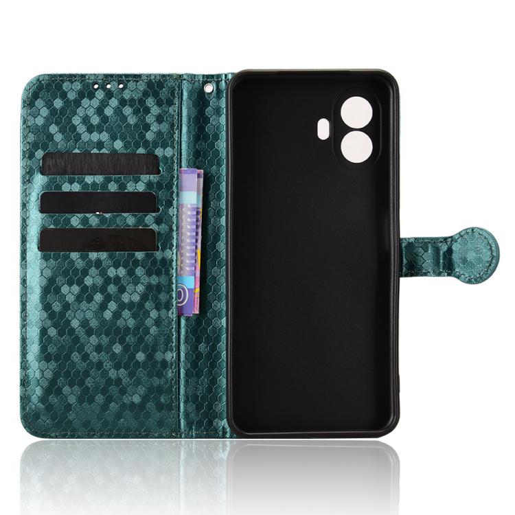 For TCL K70 SE Honeycomb Dot Texture Leather Phone Case