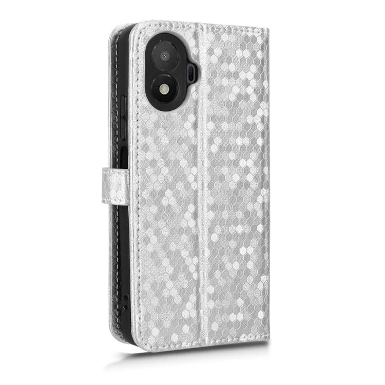 For TCL K70 SE Honeycomb Dot Texture Leather Phone Case