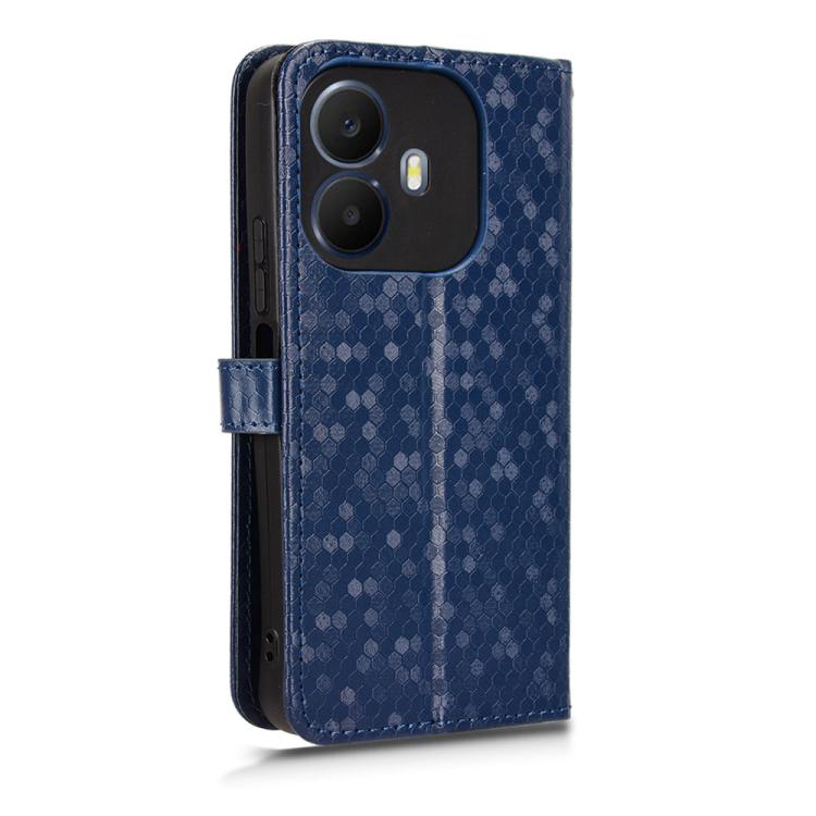 For TCL K70 Power 4G / K70 4G Honeycomb Dot Texture Leather Phone Case