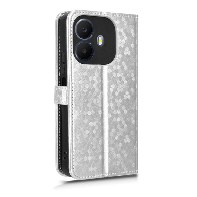 For TCL K70 Power 4G / K70 4G Honeycomb Dot Texture Leather Phone Case
