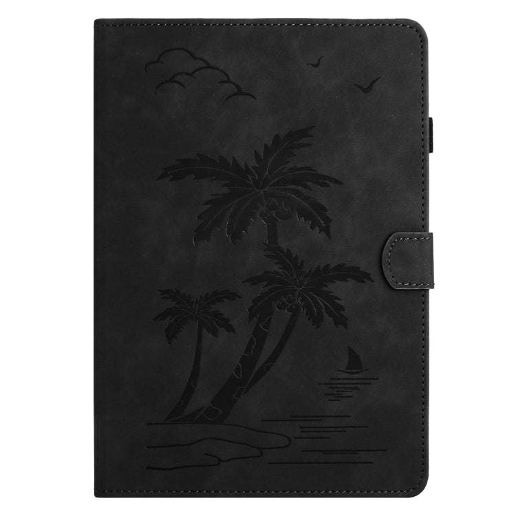 For iPad Pro 11 2025 / 2024 Coconut Tree Embossed Smart Leather Tablet Case