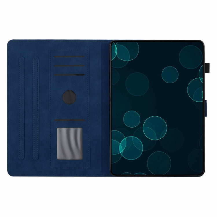 For iPad Pro 11 2025 / 2024 Coconut Tree Embossed Smart Leather Tablet Case