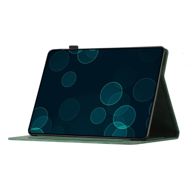 For iPad Pro 11 2025 / 2024 Coconut Tree Embossed Smart Leather Tablet Case