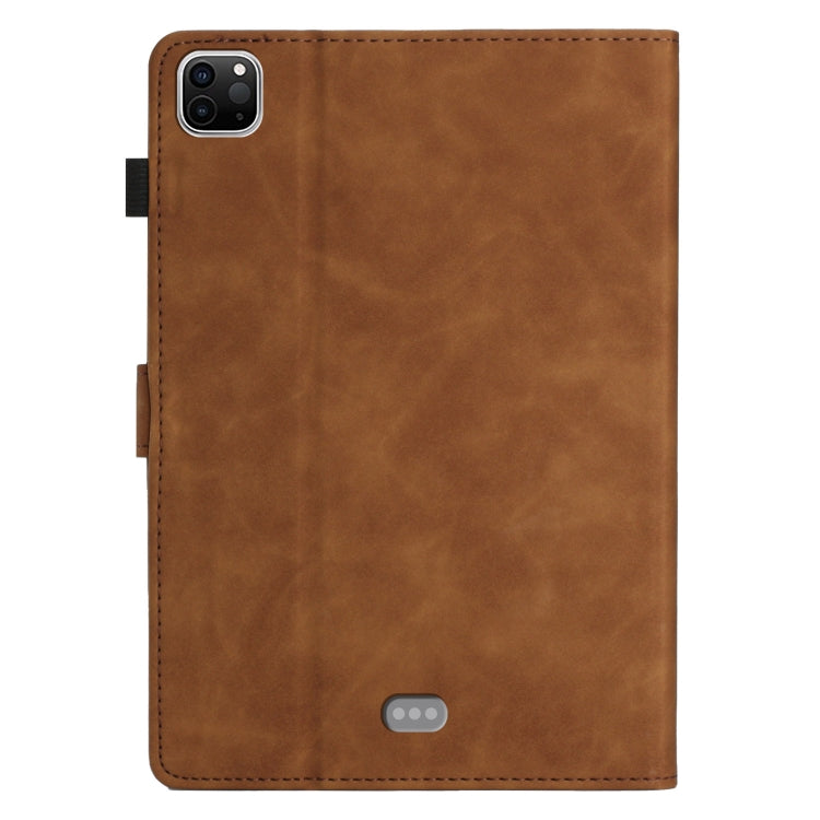 For iPad Pro 11 2025 / 2024 Coconut Tree Embossed Smart Leather Tablet Case
