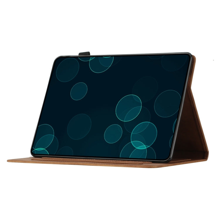 For iPad Pro 11 2025 / 2024 Coconut Tree Embossed Smart Leather Tablet Case