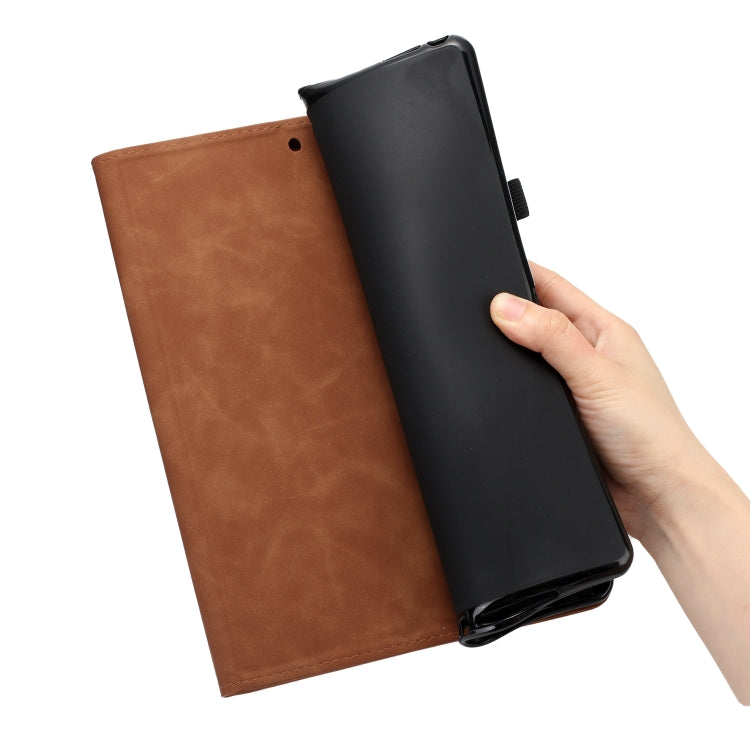 For iPad Pro 11 2025 / 2024 Coconut Tree Embossed Smart Leather Tablet Case