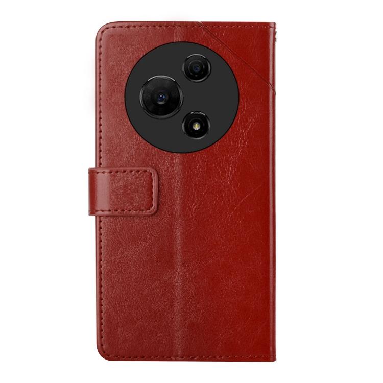 For TCL 60 SE / 605 Y-shaped Pattern Flip Leather Phone Case