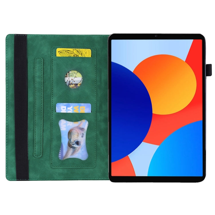 For Xiaomi Redmi Pad SE 8.7 4G Splicing Shockproof Leather Tablet Case