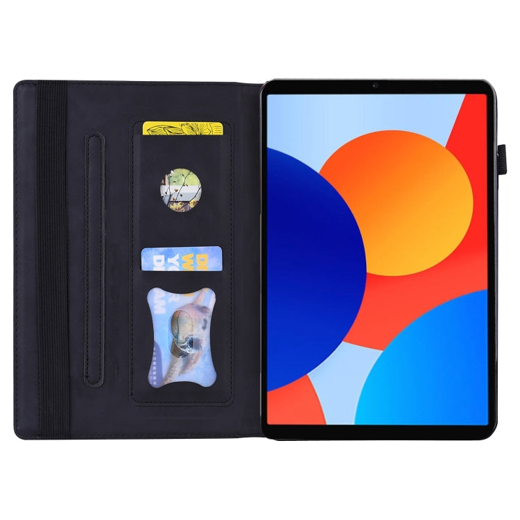 For Xiaomi Redmi Pad SE 8.7 4G Splicing Shockproof Leather Tablet Case
