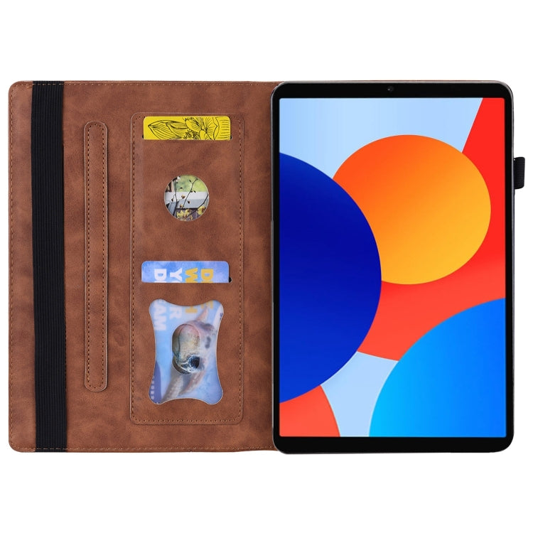 For Xiaomi Redmi Pad SE 8.7 4G Splicing Shockproof Leather Tablet Case