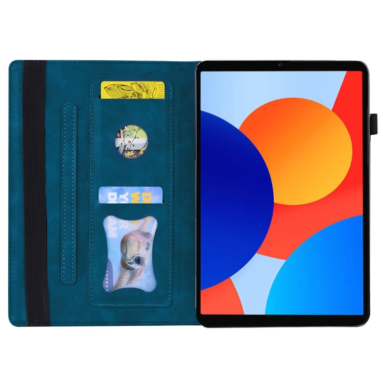 For Xiaomi Redmi Pad SE 8.7 4G Splicing Shockproof Leather Tablet Case