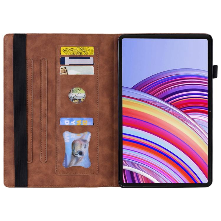 For Xiaomi Redmi Pad 2 Splicing Shockproof Leather Tablet Case