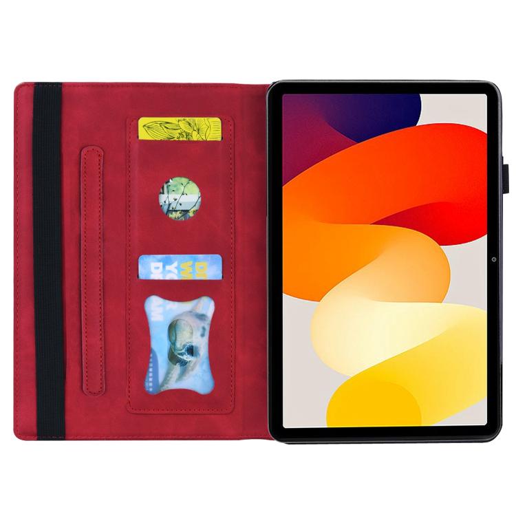 For Xiaomi Redmi K Pad Splicing Shockproof Leather Tablet Case