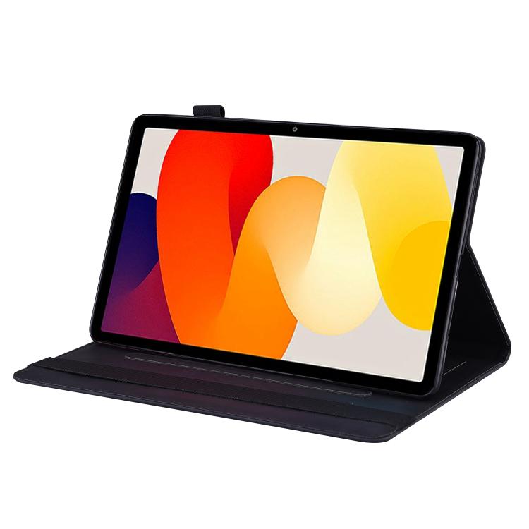 For Xiaomi Redmi K Pad Splicing Shockproof Leather Tablet Case