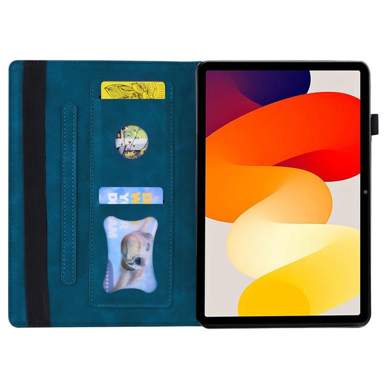 For Xiaomi Redmi K Pad Splicing Shockproof Leather Tablet Case