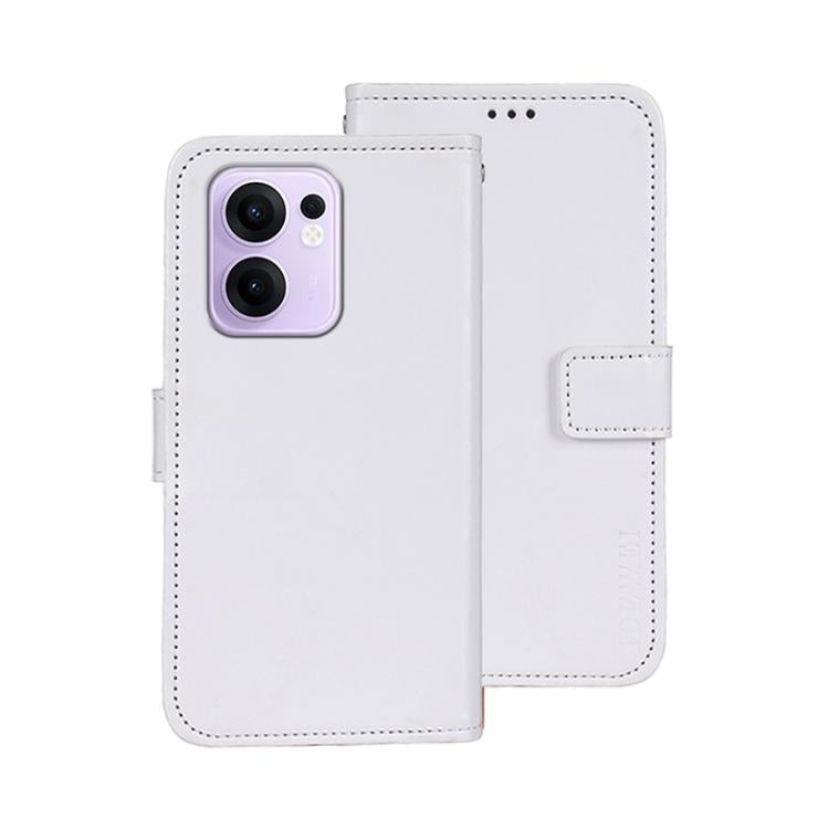 For OPPO Reno13 F 5G idewei Crazy Horse Texture Leather Phone Case